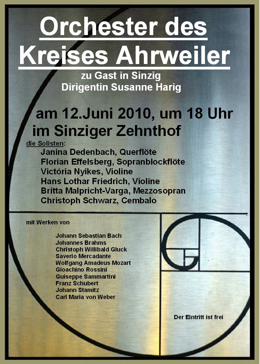 Orchester des Kreises Ahrweiler 2010